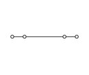 4-Leiter-Durchgangsklemme 2202-6405 2,5 mm² Push-in...