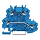 Doppelstockklemme 2202-2204 Push-in CAGE CLAMP 2,5...