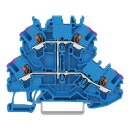 Doppelstockklemme 2202-2209 4-Leiter Push-in CAGE CLAMP...