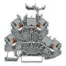 Doppelstockklemme 2202-2231 Push-in CAGE CLAMP 2,5...