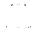 Doppelstockklemme 2202-2257 2,5 mm² Push-in CAGE...