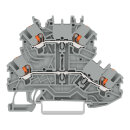 Doppelstockklemme 2200-2201/352-000 Push-in CAGE CLAMP 1...