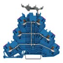 Dreistockklemme 2202-3239 6-Leiter Durchgang 2,5 mm²...