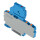 3-Leiter-Sicherungsklemme 2202-1714 Push-in CAGE CLAMP 2,5 mm² blau