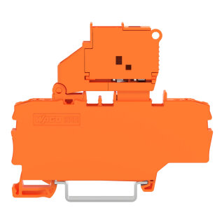 2-Leiter-Sicherungsklemme 2202-1912 2,5 mm² Push-in CAGE CLAMP orange