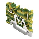 PE-Basisklemme 2222-1207 Push-in CAGE CLAMP 2,5 mm²...