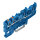2-Leiter-Basisklemme 2222-1404 Push-in CAGE CLAMP 2,5 mm² blau