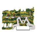 2-Leiter/1-Pin-PE-Basisklemme 2222-1307 2,5 mm²...