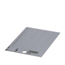 Einrastschildchen US-EMP 27X8 SR unbeschriftet...
