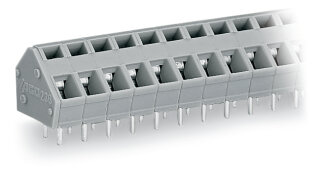 Leiterplattenklemme 236-402 CAGE CLAMP 2,5 mm² 2-polig dunkelgrau