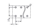 THR-Leiterplattenklemme 2086-1108 8-polig Push-in CAGE CLAMP 1,5 mm²