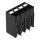 THR-Leiterplattenklemme 2086-1124 4-polig Push-in 1,5 mm² schwarz