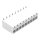 SMD-Leiterplattenklemme 2086-1109 9-polig 1,5 mm² Push-in CAGE CLAMP weiß
