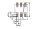 SMD-Leiterplattenklemme 2086-1210 10-polig Push-in CAGE CLAMP 1,5 mm²