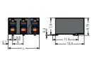 SMD-Leiterplattenklemme 2086-3203 Push-in CAGE CLAMP...