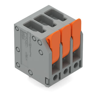 Leiterplattenklemme 2604-3105 Push-in CAGE CLAMP 5-polig 4 mm²