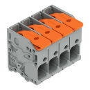 Leiterplattenklemme 2606-1104 Push-in CAGE CLAMP 4-polig...