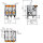 Leiterplattenklemme 2606-1104 Push-in CAGE CLAMP 4-polig 6 mm² Hebel