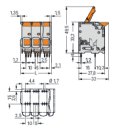 WAGO - 2616-1102 - Leiterplattenklemme