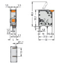 WAGO - 2616-1101/000-016 - Leiterplattenklemme