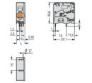 Leiterplattenklemme 2636-1101 Push-in CAGE CLAMP 16...