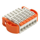 1-Leiter-Federleiste 2734-1104 Push-in CAGE CLAMP 4-polig...