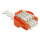 1-Leiter-Federleiste 2734-1103 3-polig Push-in CAGE CLAMP 1,5 mm²