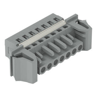 1-Leiter-Federleiste 231-116/125-000 CAGE CLAMP 16-polig 2,5 mm² grau