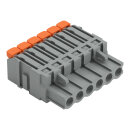 1-Leiter-Federleiste 2231-1106 Push-in CAGE CLAMP 6-polig...