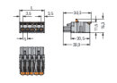 1-Leiter-Federleiste 2231-1107 7-polig Push-in CAGE CLAMP...
