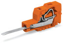 Prüfsteckermodul 231-426 mit Kontaktzunge orange...