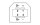 USB-Kabel konfektioniert VS-04 USB Typ B/IP67 zu Typ A 5 m geschirmt