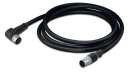 Sensor-Aktorleitung M12A 3-polig 0,5 m winklig axial