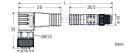 Sensor-/Aktorleitung 756-6503/040-015 M12A-Buchse...