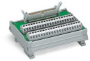 Übergabemodul 289-598 DIN 41651 50-polig CAGE CLAMP