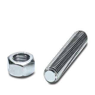 Gewindestift M12 mit Mutter PPS BOLT SET Montagematerial