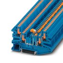 Messertrennklemme PTV 2,5-QUATTRO-MT 20 A 400 V blau