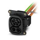 CHARX T2HBI12 Fahrzeug-Ladedose CCS Typ 2 AC/DC 32 A 200...