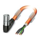 Kabelstecker M23 K-7E kunststoffumspritzt gewinkelt...