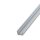 Tragschiene NS 35/15 AL ungelocht 2000 mm Aluminium silberfarben
