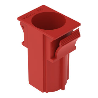Snap-In-Rahmen WINSTA MIDI 897-2105 für Kunststoffrohre Ø 16 mm rot