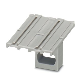 Flanschdeckel DF-PTMC-U M4 grau 22 x 29,1 mm