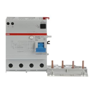 ABB - 2CSB204201R3630 - DDA204AS-63/0,3 FI-Block für S204 4P,Typ A,63A,300mA,selektiv