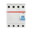 ABB - 2CSF204101R2400 - F204A-40/0,1 FI-Schutzschalter 4P,Typ A,40A,100mA