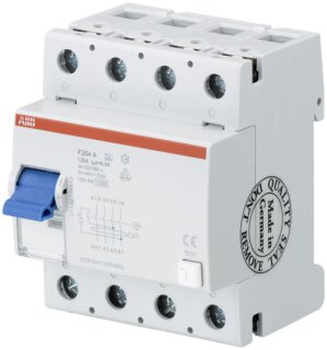 ABB - 2CSF204123R1950 - F204A-125/0,03L FI-Schutzschalter 4P,Typ A,125A,30mA,N links