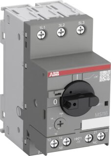 ABB - 1SAM250005R1011 - MS116-16-HKF1-11 Motorschutzschalter, mit frontseitigem Hilfsschalter 1S+1Ö