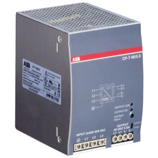 ABB - 1SVR427054R2000 - CP-T 48/5.0 Netzteil In: 3x400-500VAC Out: 48VDC/5.0A