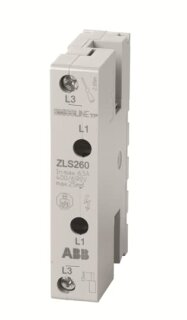 ABB - 2CCA205305R0001 - ZLS260 Einspeiseblock 63A ZLS260 Einspeiseblock 63A L1, L3 Baubreite 18mm