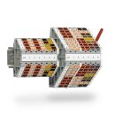Rangierverteiler PTRV 8/BU 8 A 250 V Push-in 32-polig grau