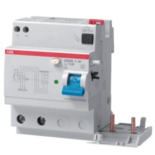 ABB - 2CSB202701R3630 - DDA202A-63/0,3AE FI-Block für S202 2P,Typ A,63A,300mA,Not Aus Funktion